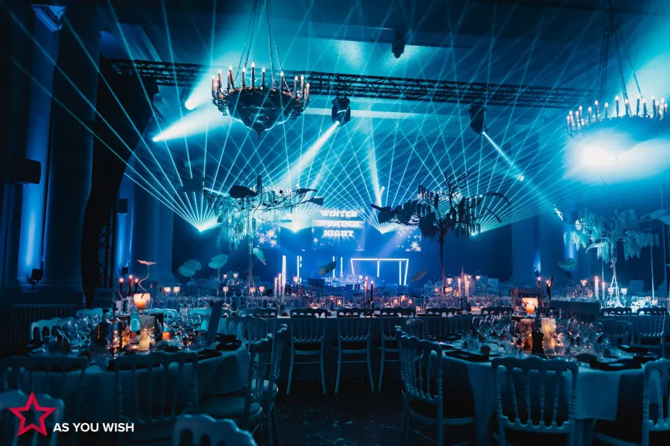 lasers ledwall