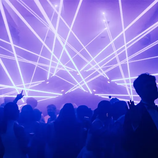 Shows lasers